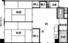 �O���}���V����(2DK)�Ԏ��